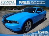 2010 Grabber Blue Ford Mustang GT Premium Coupe #64975860
