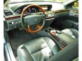 2007 Mercedes-Benz S 550 4Matic Sedan Black Interior