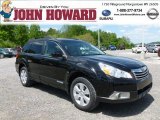 2012 Crystal Black Silica Subaru Outback 2.5i Premium #65041917