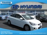 2012 Century White Hyundai Accent GLS 4 Door #65041442