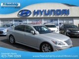 2012 Platinum Silver Metallic Hyundai Genesis 3.8 Sedan #65041439