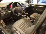 2009 Volkswagen GLI Sedan Anthracite Black Leather Interior