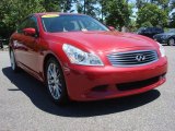 Garnet Ember Red Infiniti G in 2008