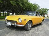 1971 Yellow Fiat 124 Sport Coupe #65042178