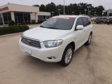 2009 Blizzard White Pearl Toyota Highlander Hybrid Limited 4WD #65041813