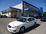 2009 Satin White Pearl Subaru Legacy 2.5i Sedan #65042014