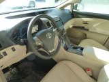 2012 Toyota Venza LE AWD Ivory Interior