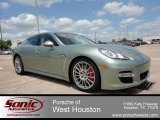 Crystal Green Metallic Porsche Panamera in 2012