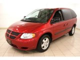 2006 Inferno Red Crystal Pearl Dodge Caravan SXT #65116755