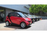 2009 Rally Red Smart fortwo passion cabriolet #65116754