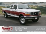 1997 Oxford White Ford F250 XLT Extended Cab 4x4 #65116540