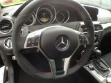 2012 Mercedes-Benz C 63 AMG Black Series Coupe Steering Wheel