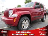 2012 Deep Cherry Red Crystal Pearl Jeep Liberty Sport #65138070