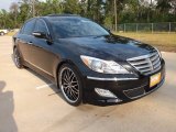 2012 Black Noir Pearl Hyundai Genesis 5.0 Sedan #65138567