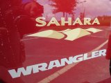 2012 Jeep Wrangler Sahara 4x4 Marks and Logos