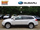 2010 Satin White Pearl Subaru Outback 2.5i Limited Wagon #65138020