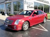 2009 Crystal Red Cadillac STS V6 #65138009