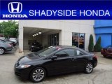 2010 Crystal Black Pearl Honda Civic EX Coupe #65138004