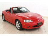 2001 Classic Red Mazda MX-5 Miata Roadster #65138498