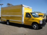 2008 Yellow Ford E Series Cutaway E350 Commercial Moving Truck #65137975