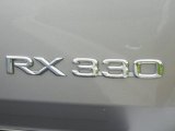 2005 Lexus RX 330 Thundercloud Edition Marks and Logos