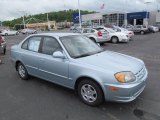 2005 Glacier Blue Hyundai Accent GLS Sedan #65137884