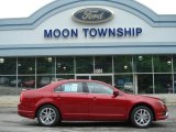 2012 Red Candy Metallic Ford Fusion SEL V6 #65138141