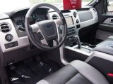 2011 Ford F150 Limited SuperCrew Steel Gray/Black Interior