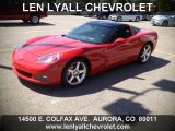2005 Victory Red Chevrolet Corvette Coupe #65184854