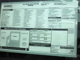 2012 GMC Sierra 2500HD Denali Crew Cab 4x4 Window Sticker