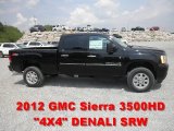 2012 Onyx Black GMC Sierra 3500HD Denali Crew Cab 4x4 #65185242