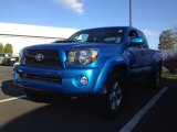 Speedway Blue Toyota Tacoma in 2011