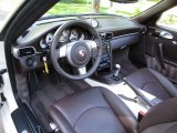 2009 Porsche 911 Turbo Cabriolet Cocoa Brown Interior