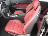 2012 Mercedes-Benz E 350 4Matic Coupe Red/Black Interior