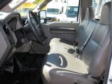 2008 Ford F350 Super Duty XL Regular Cab Dump Truck Medium Stone Interior