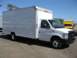 2008 Oxford White Ford E Series Cutaway E350 Commercial Moving Truck #65184717