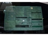 2013 BMW X6 M M xDrive Window Sticker