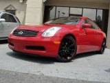 2006 Laser Red Pearl Infiniti G 35 Coupe #65184893