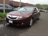 2010 Basque Red Pearl Acura TSX Sedan #65229307