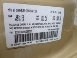 1998 Sebring Color Code for Champagne Pearl Metallic - Color Code: PTE