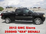 2012 Onyx Black GMC Sierra 2500HD Denali Crew Cab 4x4 #65229292