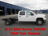 2012 GMC Sierra 3500HD Crew Cab 4x4 Chassis