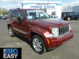 2008 Red Rock Crystal Pearl Jeep Liberty Limited 4x4 #65229679