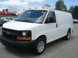 2012 Chevrolet Express 1500 AWD Cargo Van Front 3/4 View