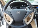 2013 Hyundai Sonata Limited 2.0T Steering Wheel