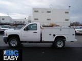 2012 Summit White Chevrolet Silverado 3500HD WT Regular Cab 4x4 Commercial #65229663