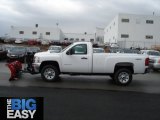 2012 Summit White Chevrolet Silverado 3500HD WT Regular Cab 4x4 Plow Truck #65229662