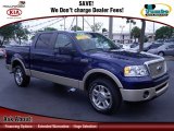 2007 Dark Blue Pearl Metallic Ford F150 Lariat SuperCrew #65229264