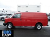 Victory Red Chevrolet Express in 2012