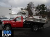 2012 Victory Red Chevrolet Silverado 3500HD WT Regular Cab 4x4 Dump Truck #65229642